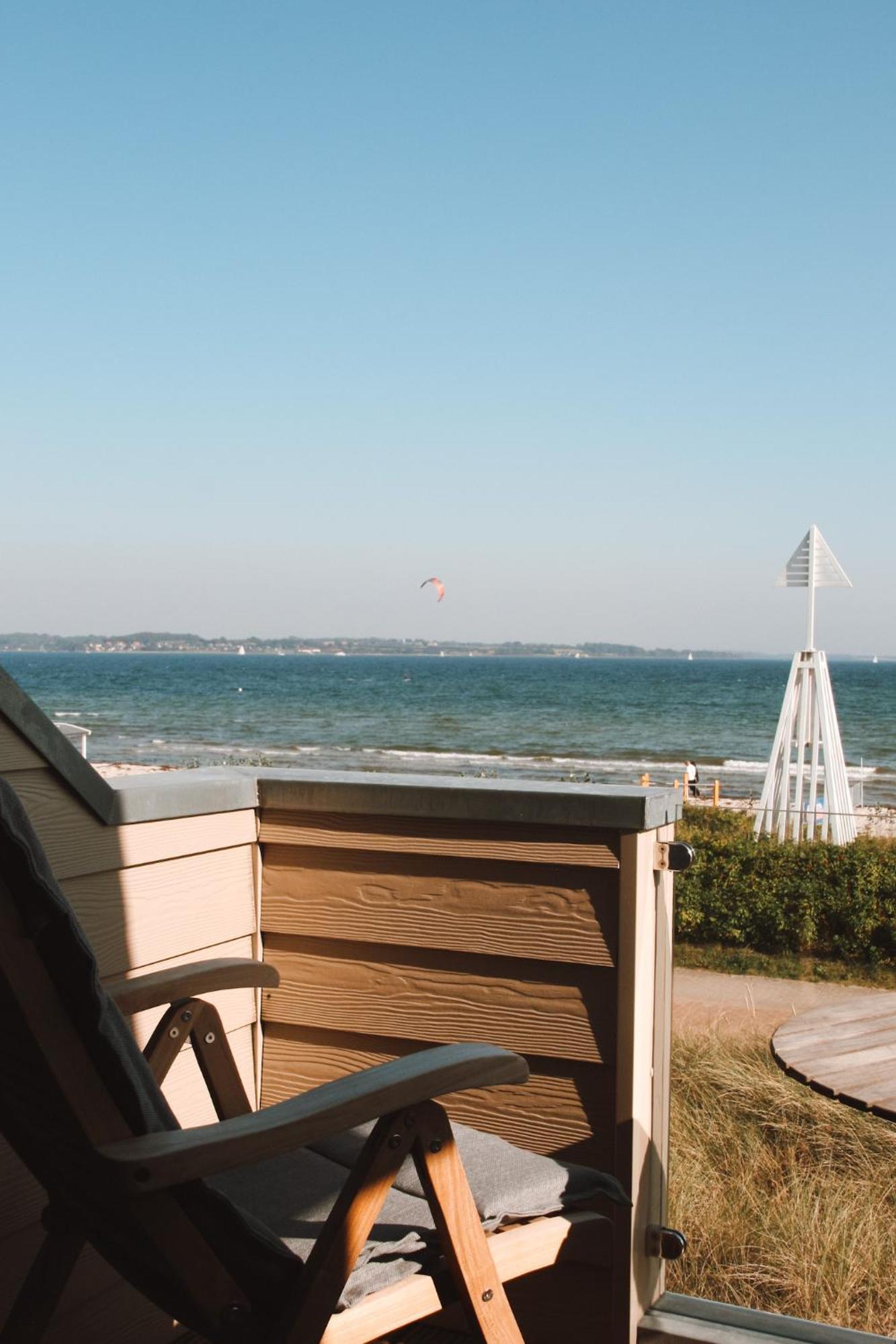 Ostsee-Strandhaus-Holnis Glücksburg المظهر الخارجي الصورة